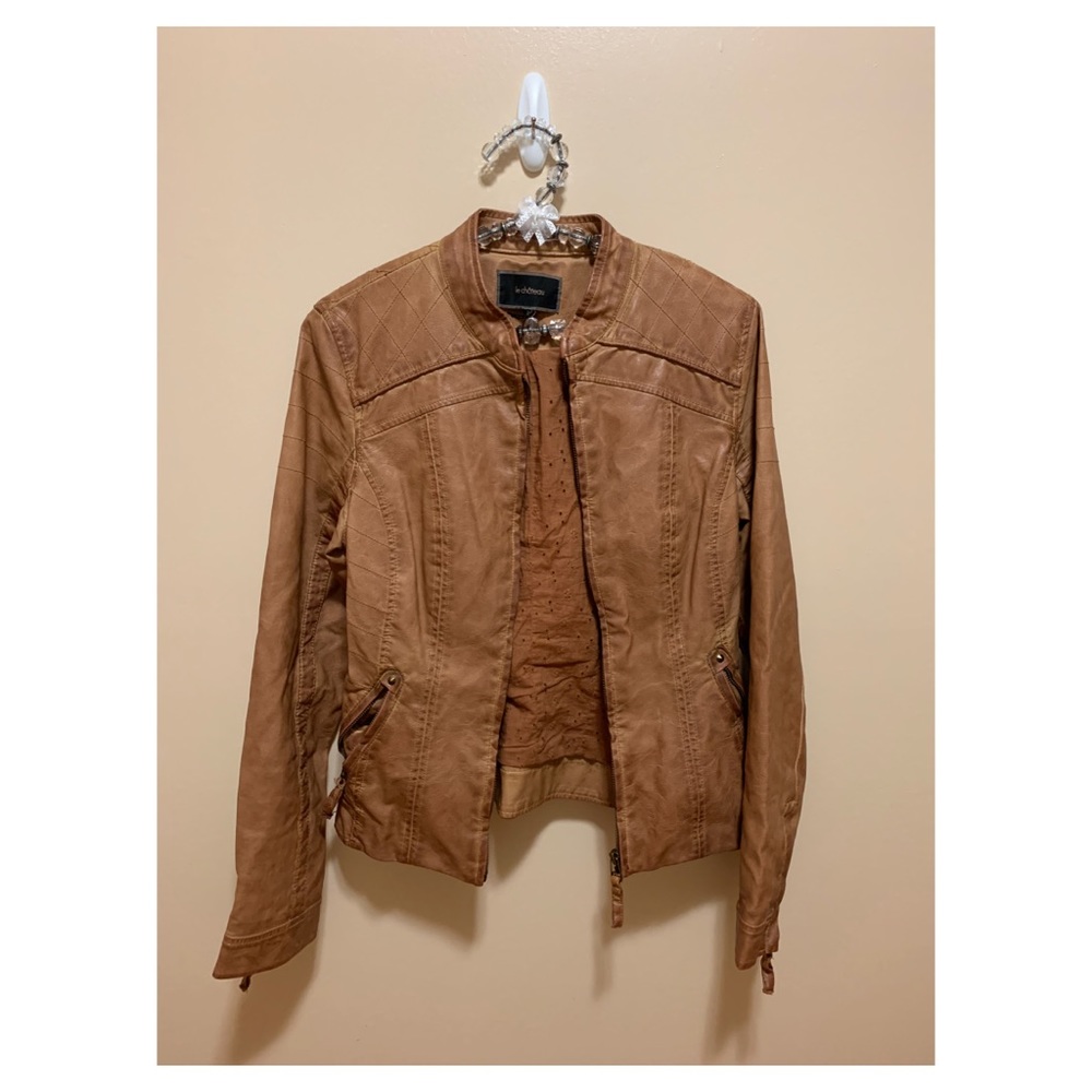 Le Chateau Faux Leather Jacket *XS